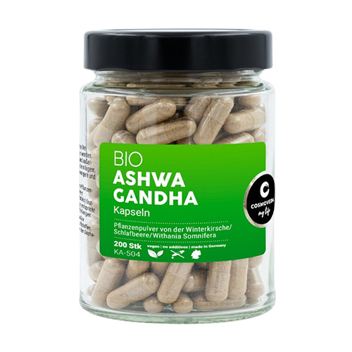 Capsule BIO cu Ashwagandha.