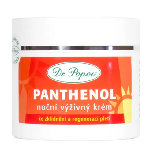 Panthenol - cremă de noapte.