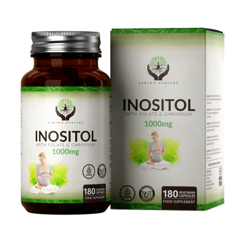 Inozitol cu acid folic și crom