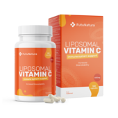 Vitamina C lipozomală 1200 mg, 180 de capsule