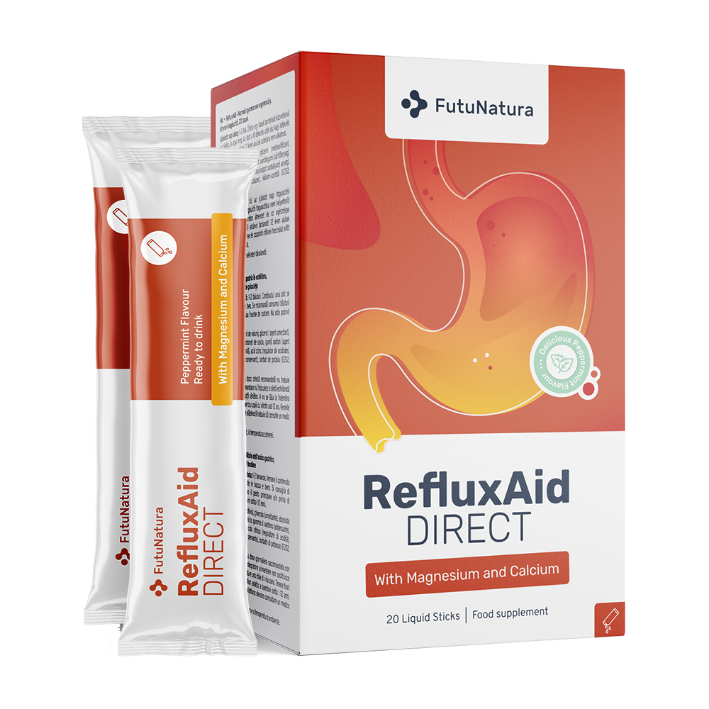 RefluxAid DIRECT - băutură pentru acidul gastric.