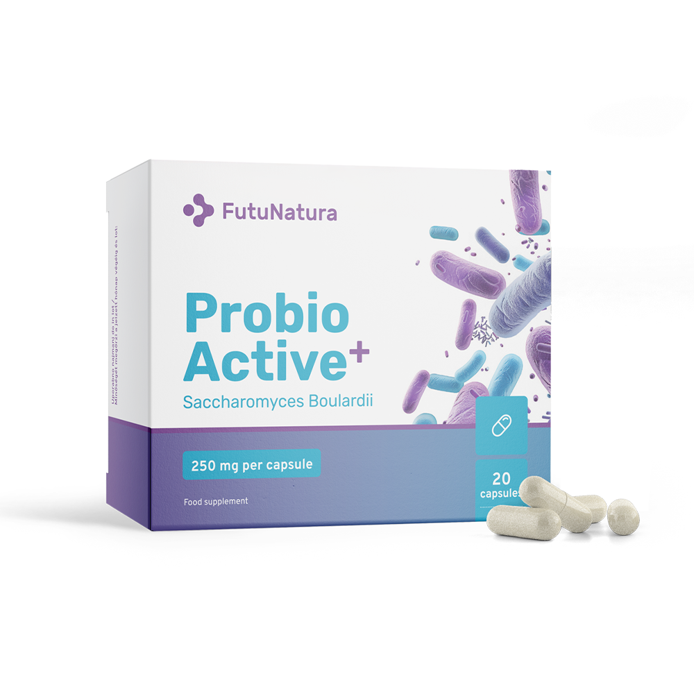 Probio Active PLUS - Saccharomyces boulardii 250 mg în capsule