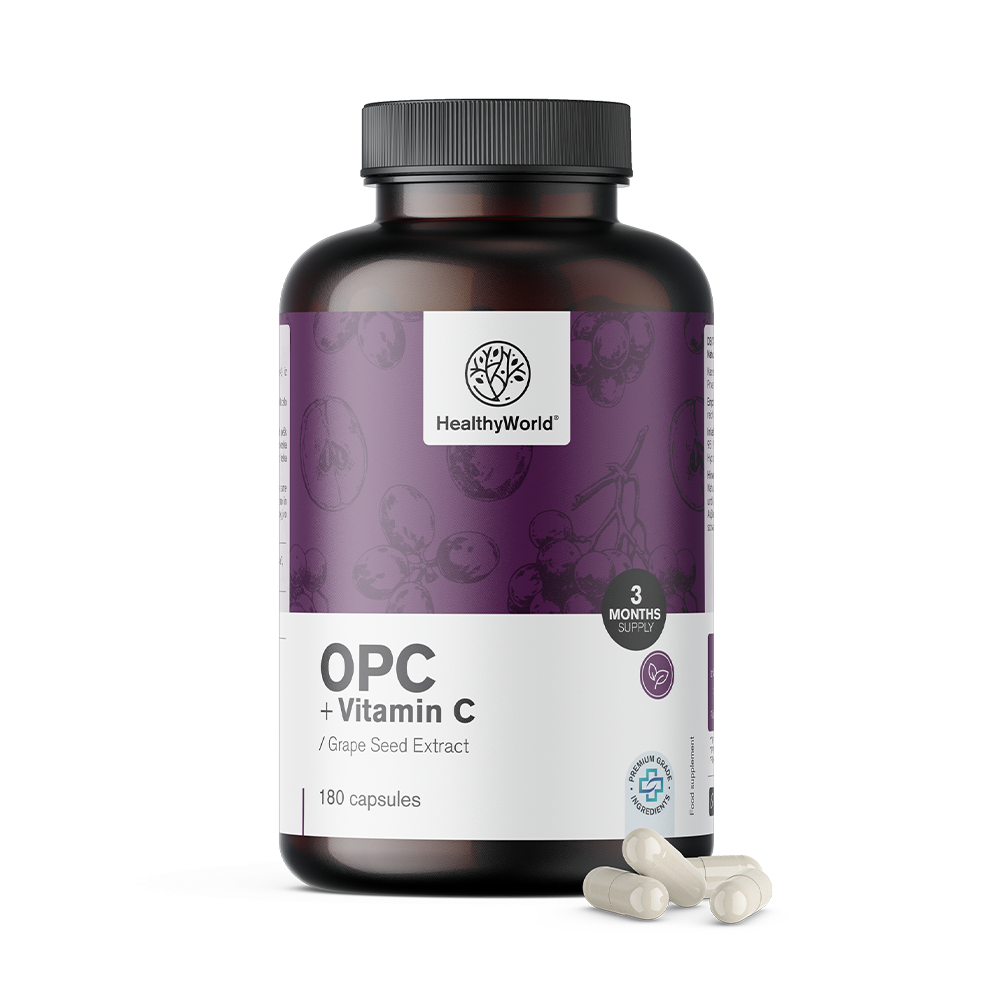 OPC + vitamina C în capsule