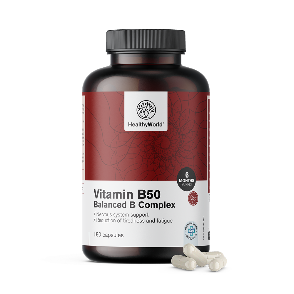 Complex de vitamina B50 în capsule