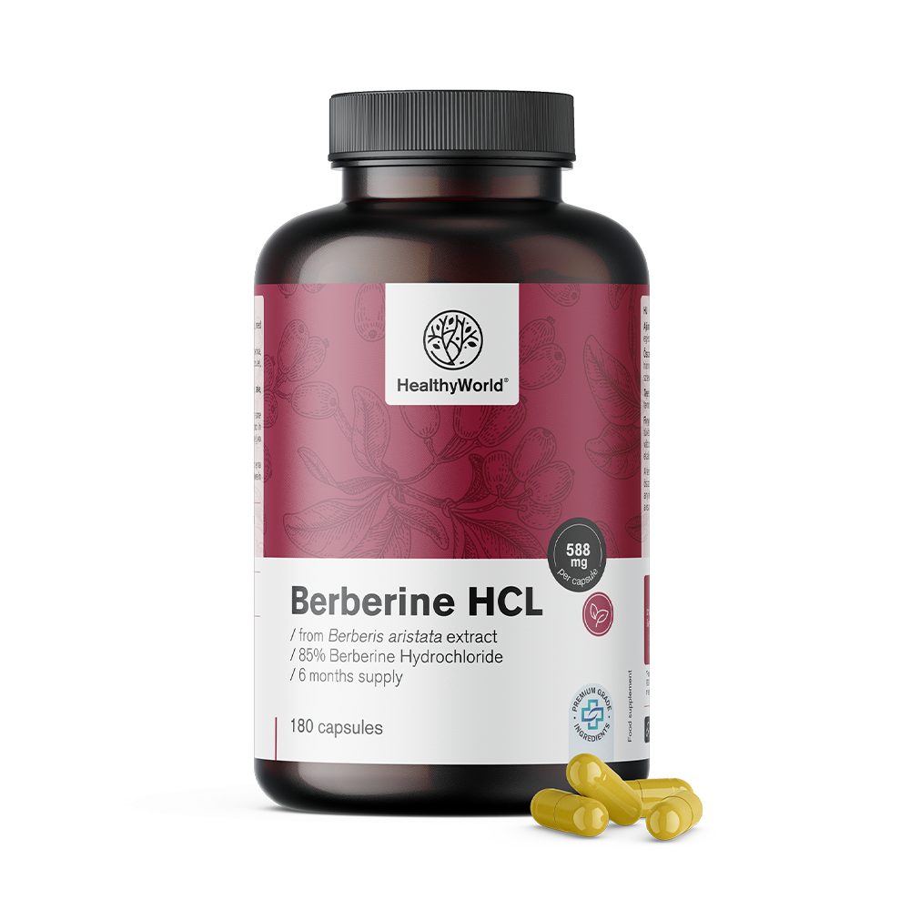 Berberina HCL 500 mg