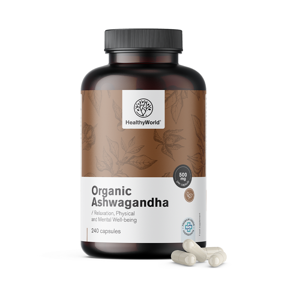 BIO Ashwagandha 500 mg în capsule