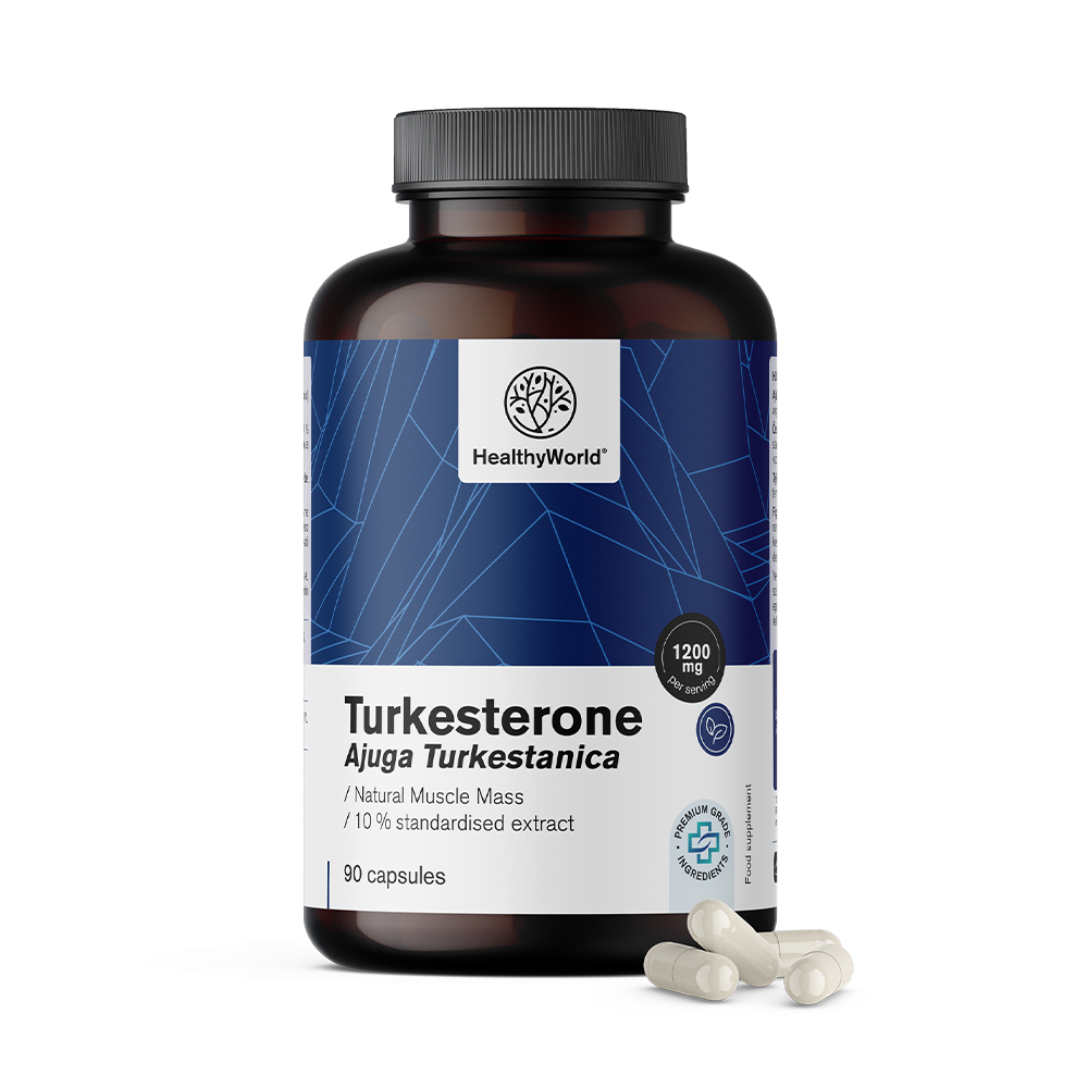 Turkesteron 1200 mg în capsule