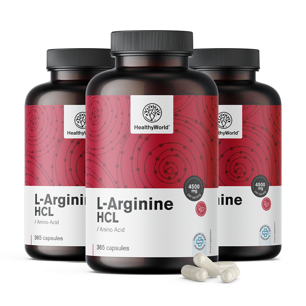 L-arginina HCL 4500 mg