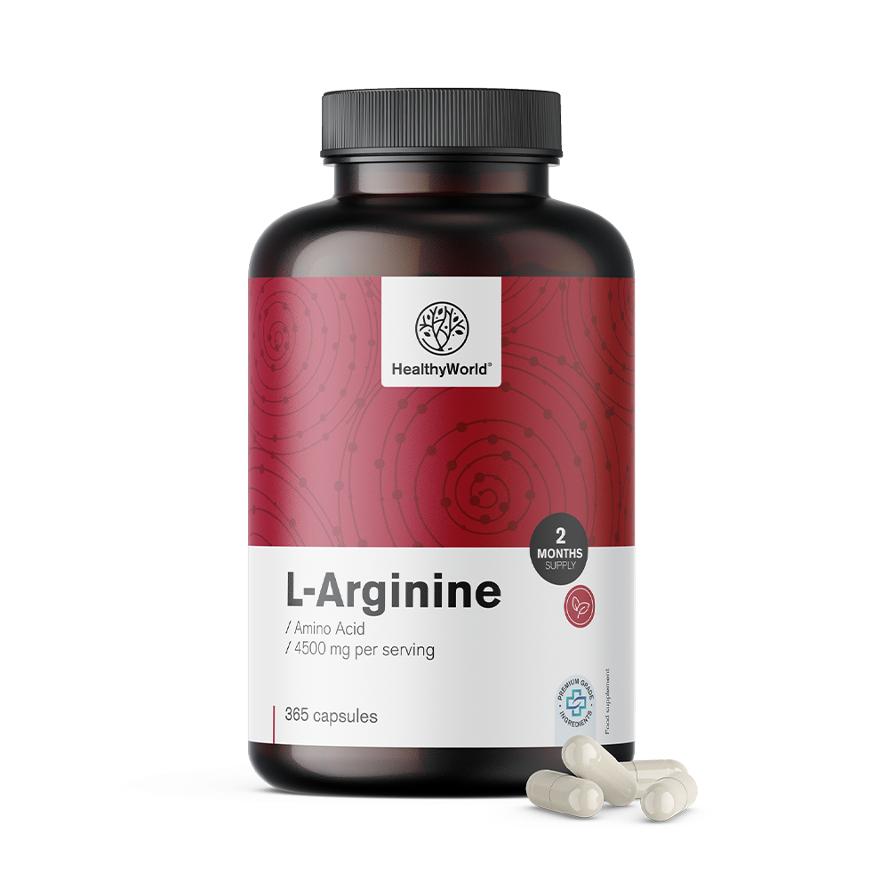 L-arginina 4500 mg în capsule