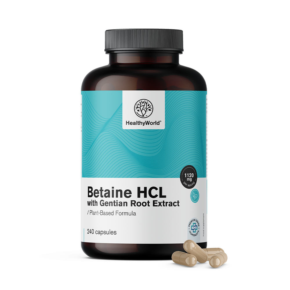 Betaina HCL 1120 mg 