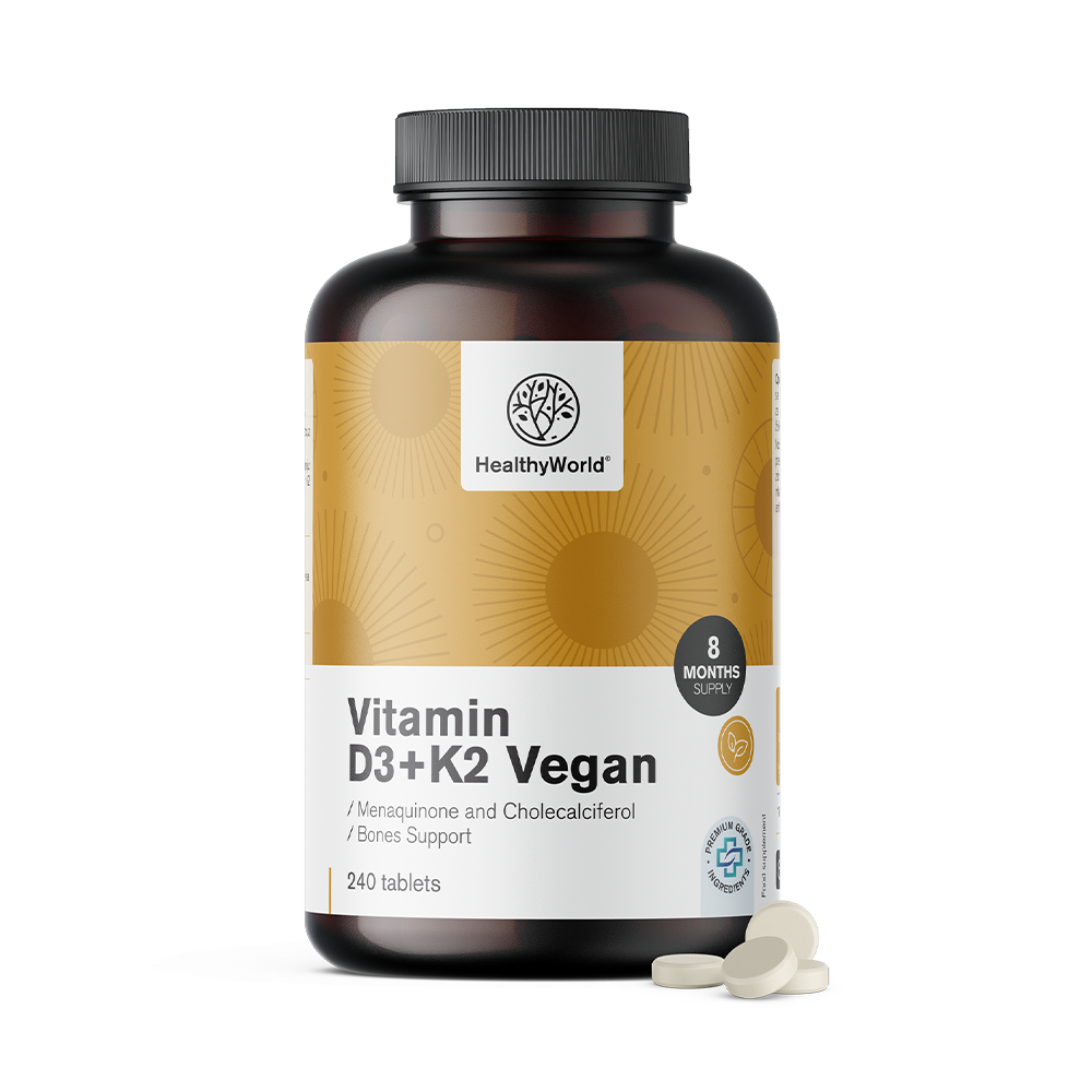 Vitamine vegane D3+K2