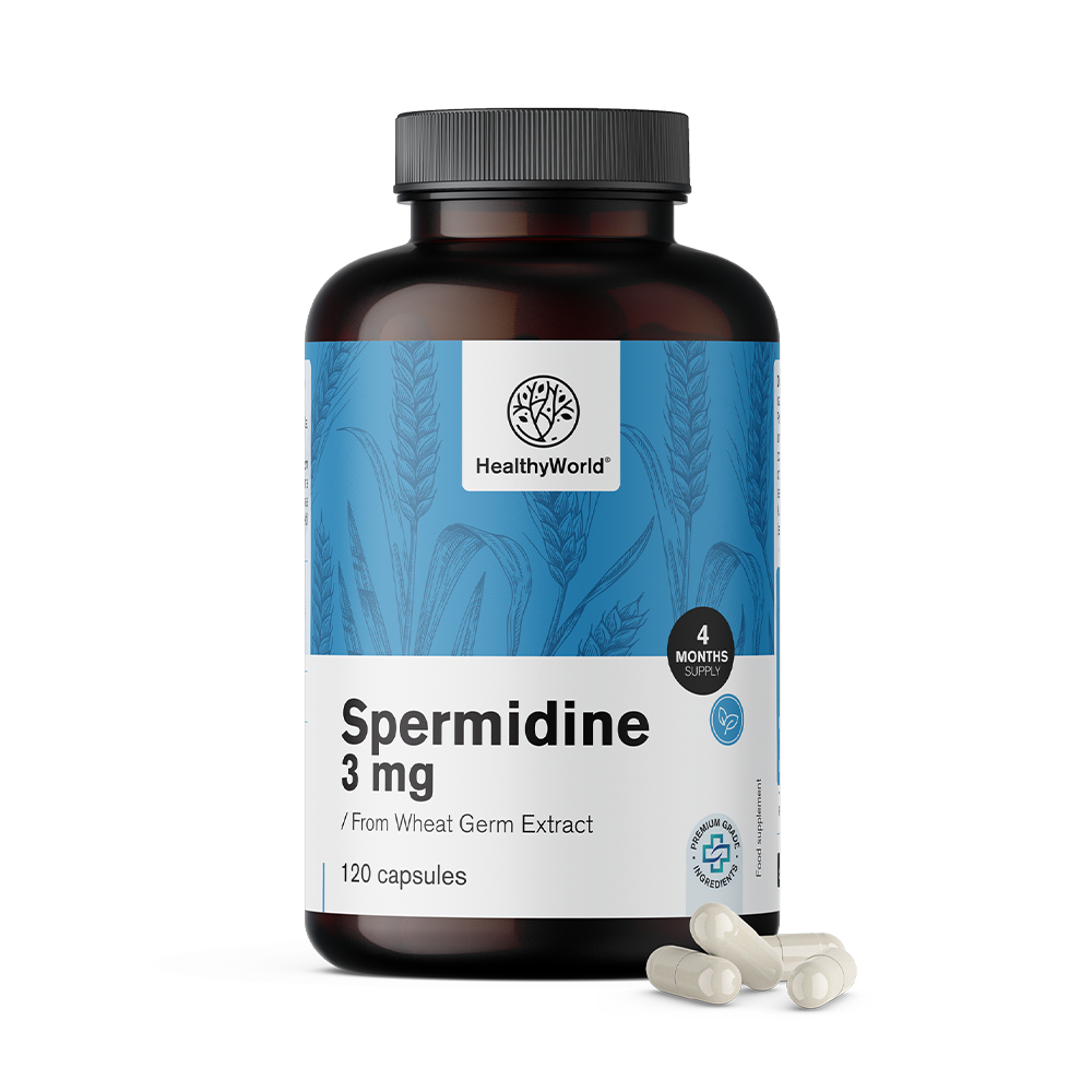 Spermidin 3 mg - din extract de germeni de grâu