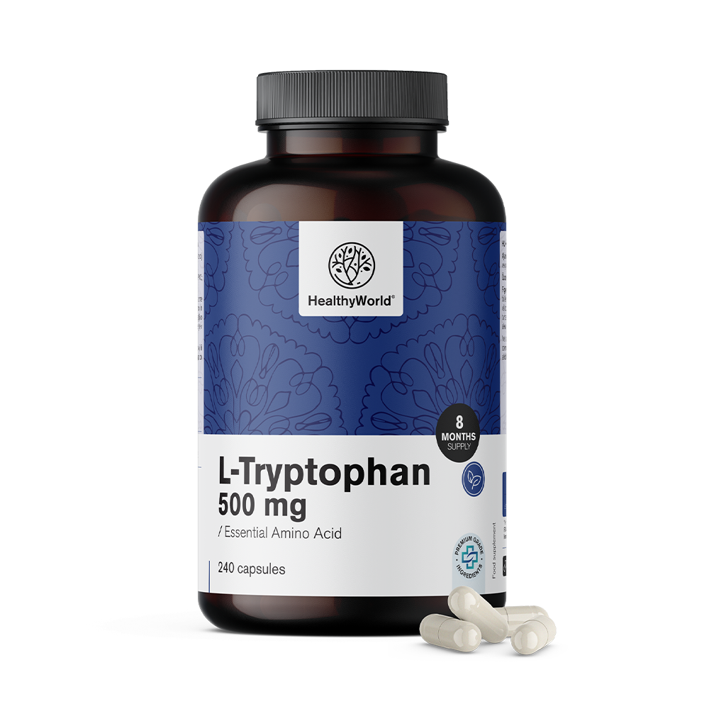 L-triptofan 500 mg