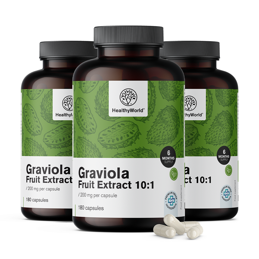 Graviola 200 mg - extract 10:1