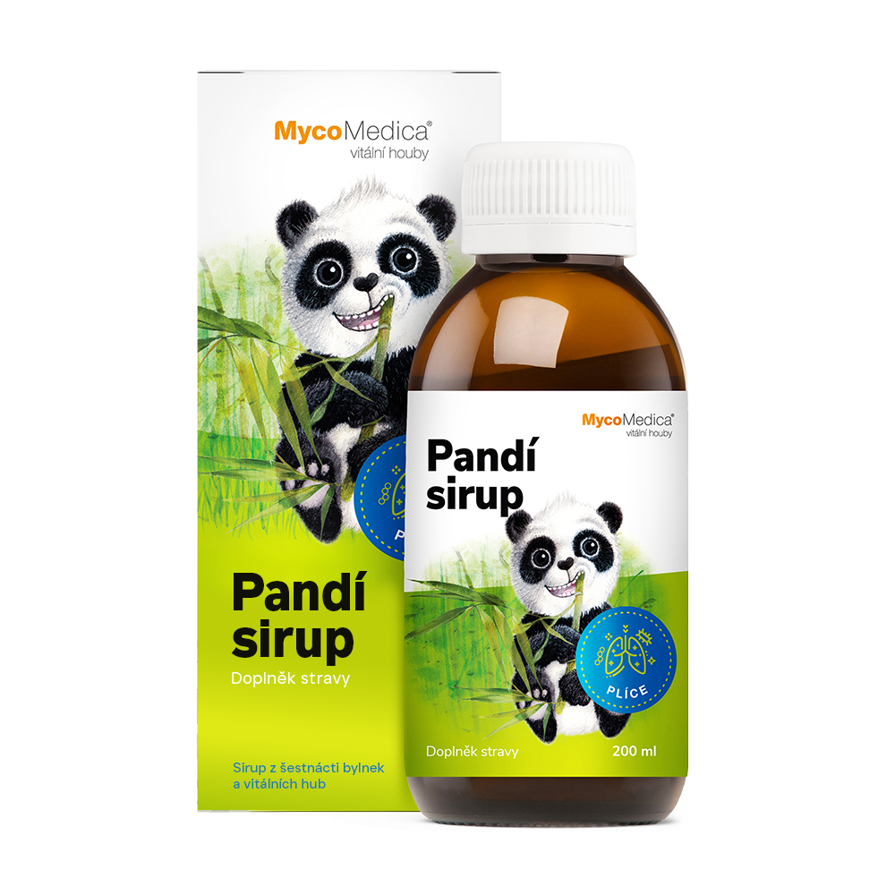 Supliment alimentar lichid pentru copii Panda – respirația