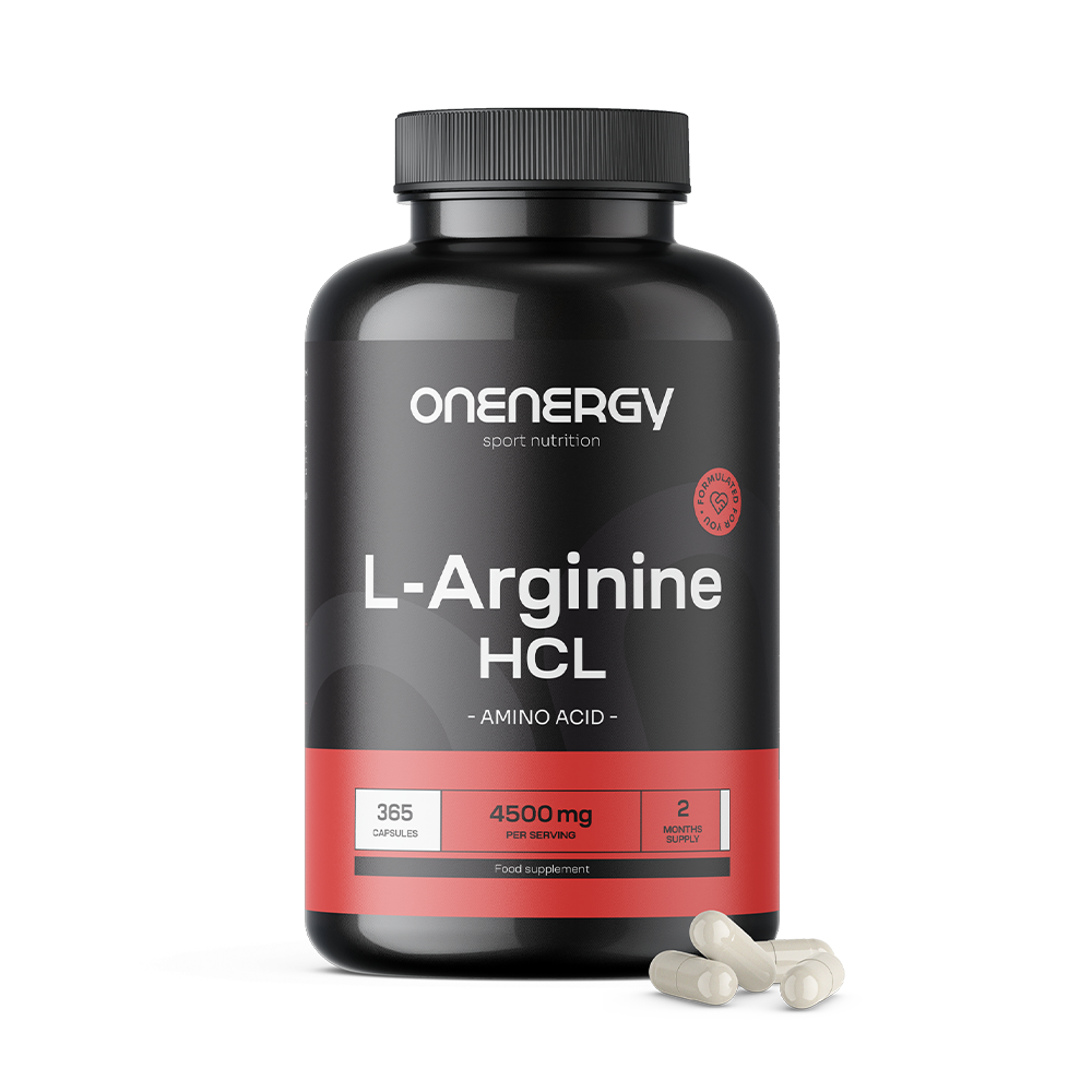 L-arginin HCL 4500 mg. - L-arginină HCL 4500 mg.