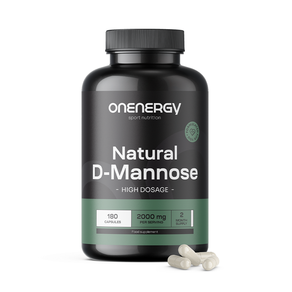 D-manoza naturală 2000 mg