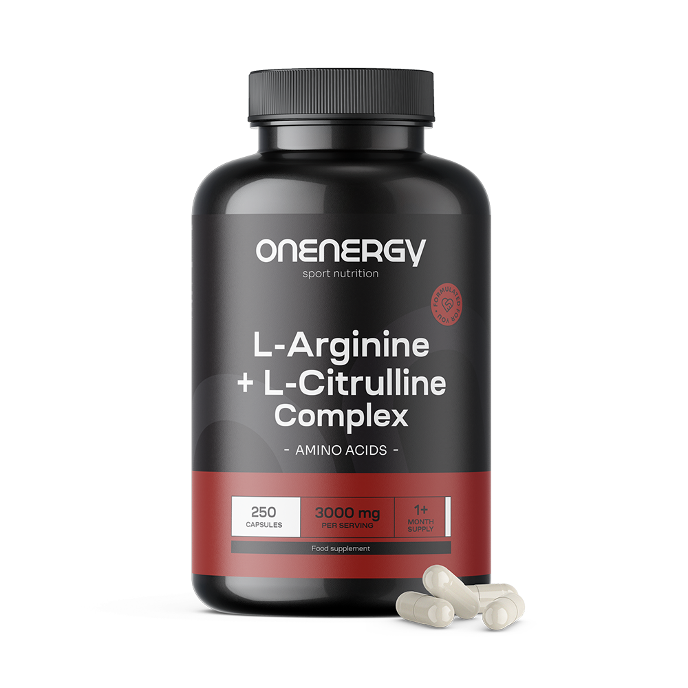 L-arginină + L-citrulină complex 3000 mg