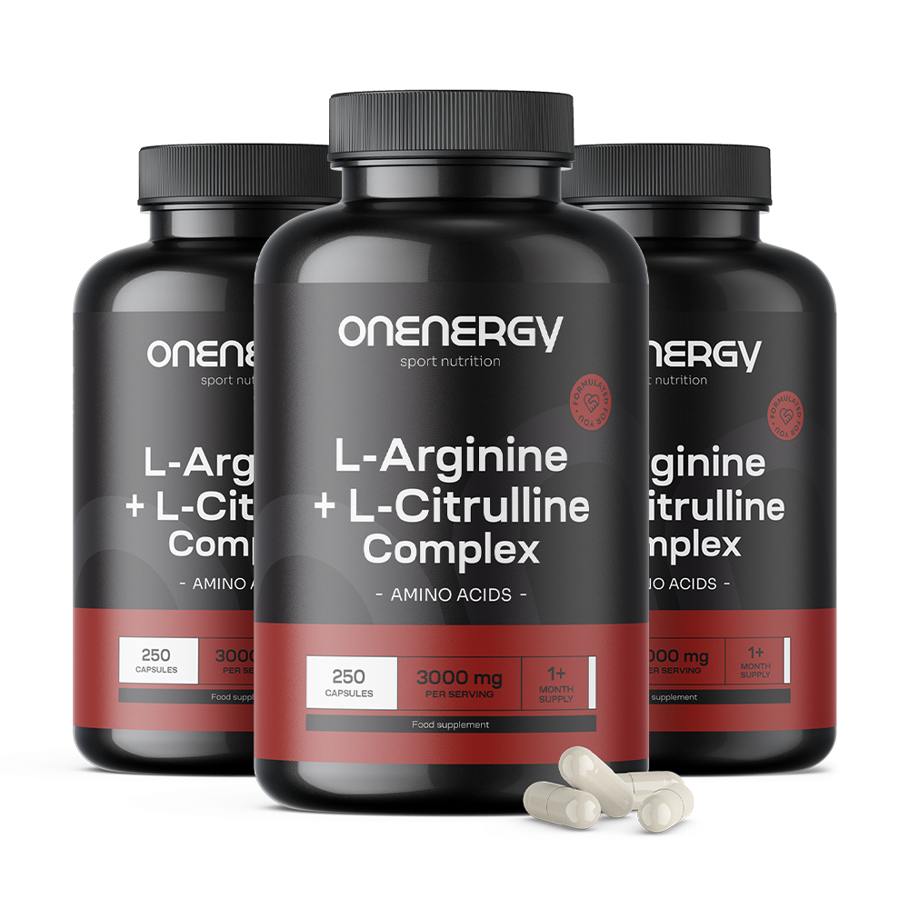 L-arginină + L-citrulină complex 3000 mg