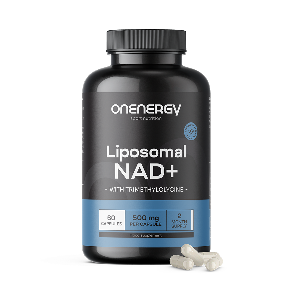 NAD+ lipozomal 500 mg - cu trimetilglicină