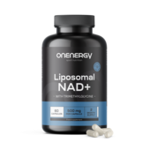 NAD+ lipozomal 500 mg - cu trimetilglicină, 60 de capsule