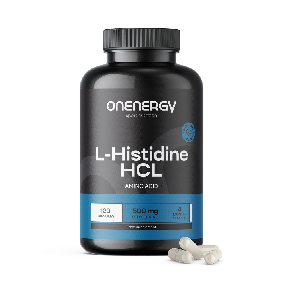 L-histidină HCL 500 mg