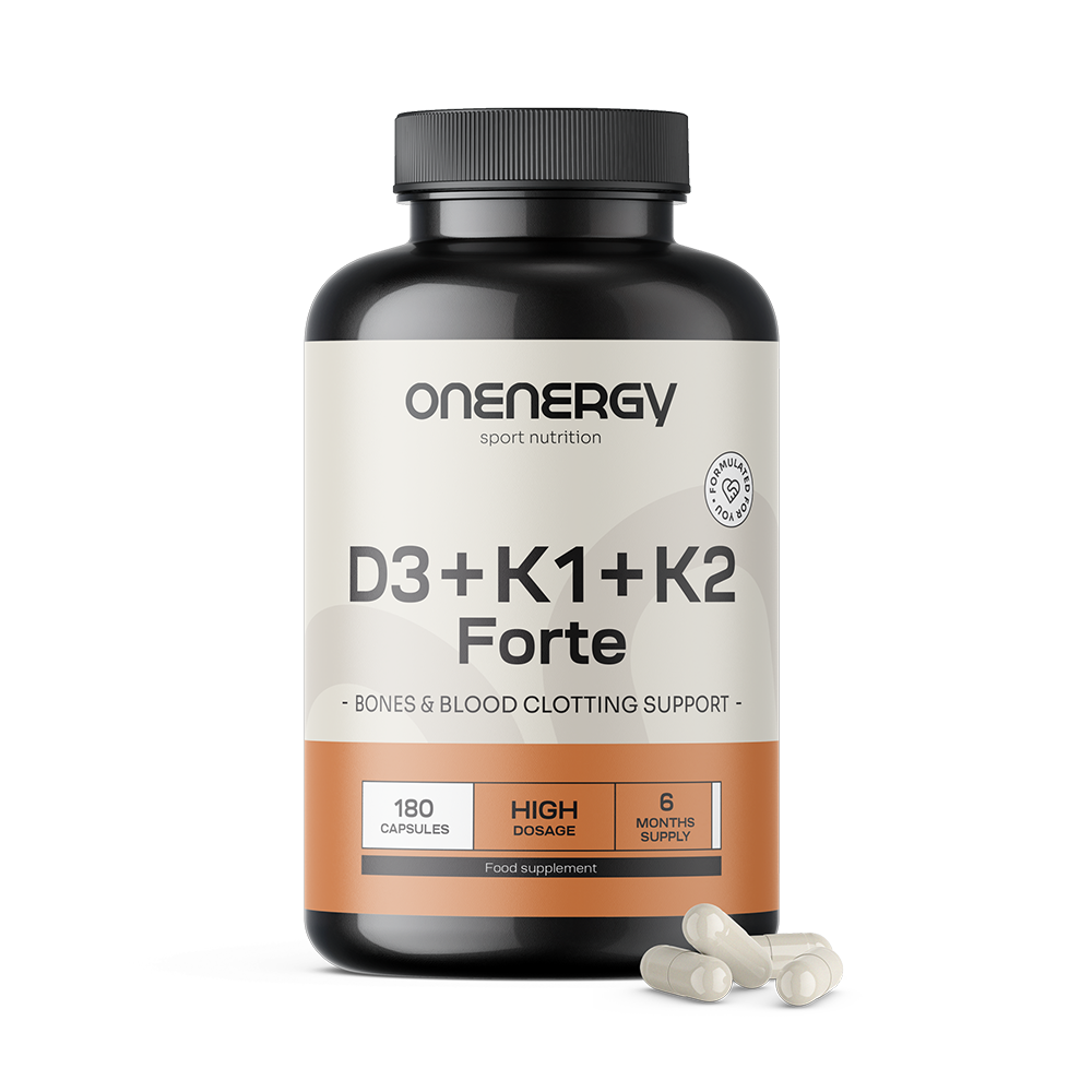 Vitamina D3 + K1 + K2 FORTE