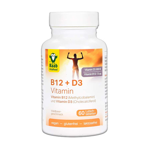 Vitamine vegane B12 + D3