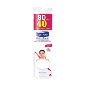 Dischete din bumbac Extra Soft , 80 + 40 dischete cosmetice