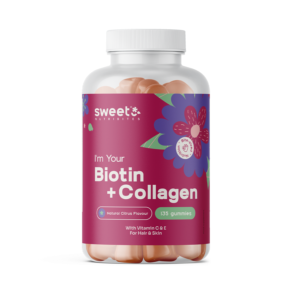 Biotină + colagen