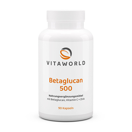 Betaglucan 500 mg cu vitamina C și zinc.